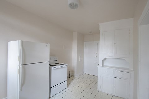 Floor plan for 2 beds, 1 bath