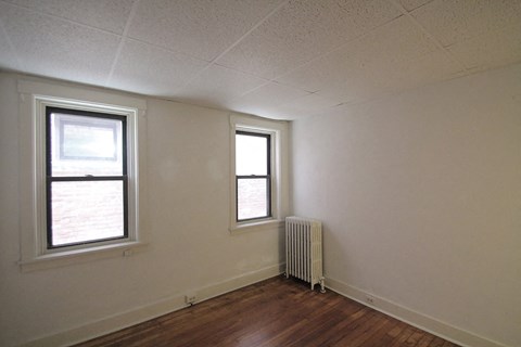 Floor plan for 2 beds, 1 bath, 1227 sqft