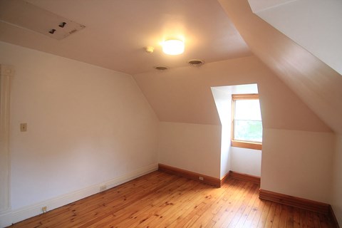 Floor plan for 2 beds, 1 bath