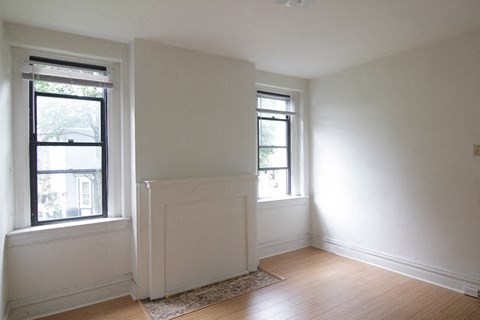 Floor plan for 1 bed, 1 bath
