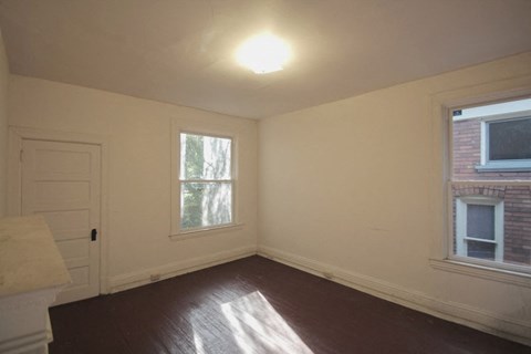 Floor plan for 3 beds, 1 bath