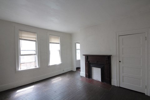 Floor plan for 2 beds, 1 bath
