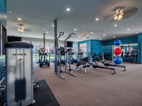 Canton apartment for rent - state of the art fitness center with exercise equipment apartments