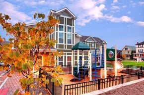 Cumberland apartment for rent - a playground in front of an apartment building