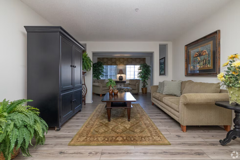 Floor plan for 2 beds, 2 baths, 1029 sqft