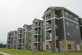Winchester apartment for rent - an exterior view of an apartment building