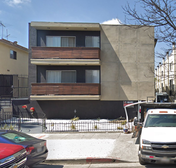 Los Angeles apartment for rent - a building with a lot of cars parked in front of it