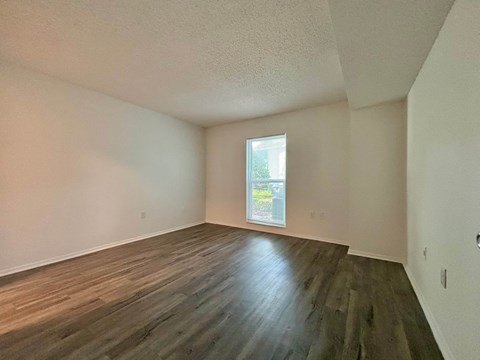 Floor plan for 1 bed, 1 bath, 675 sqft