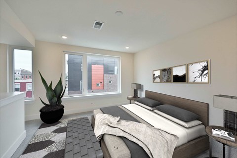 Floor plan for 2 beds, 2 baths, 1388 sqft