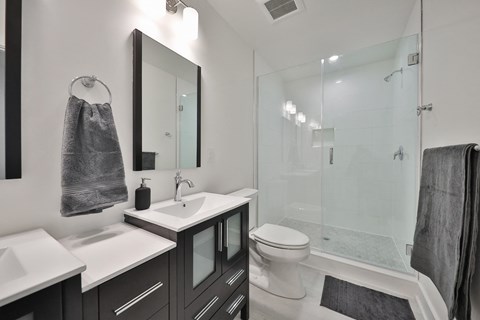 Floor plan for 2 beds, 2 baths, 1403 sqft