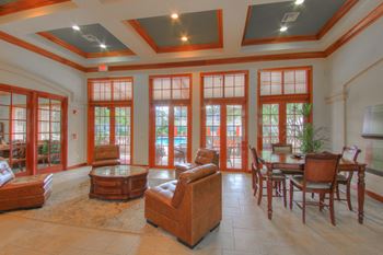 Spacious clubhouse