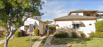Monterey Park apartment for rent - a house with a street sign in front of it