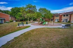Minnetonka townhouse for rent - our apartments have a playground for children and a picnic area