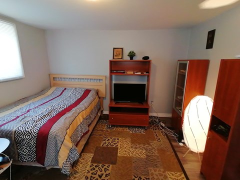 Floor plan for 1 bed, 1 bath, 700 sqft