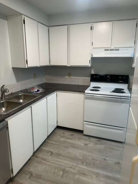 Floor plan for 2 beds, 1 bath, 810 sqft