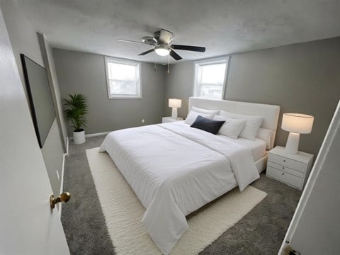 Floor plan for 1 bed, 1 bath, 700 sqft