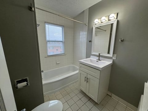 Floor plan for 1 bed, 1 bath, 575 sqft