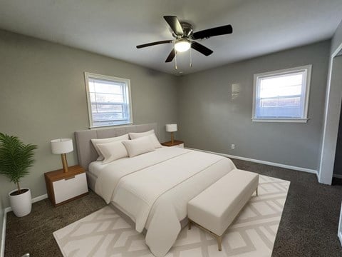 Floor plan for 1 bed, 1 bath, 600 sqft