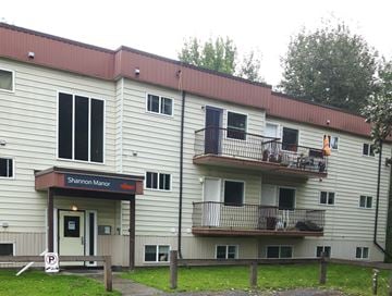 Chetwynd apartment for rent - the building where the motel is located