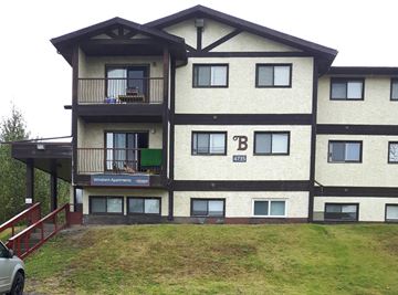 Chetwynd apartment for rent - a building with the letter b on it