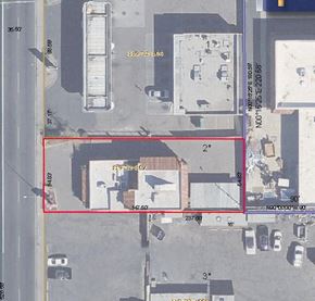 Phoenix apartment for rent - an aerial view of a parking lot in a city