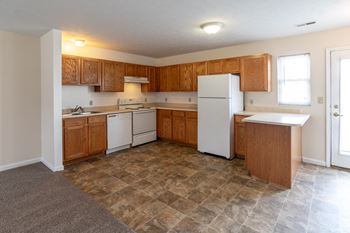 Fully equipped kitchens with efficient appliances