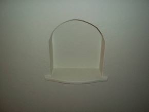 Phoenix apartment for rent - a white wall with a white shelf on it