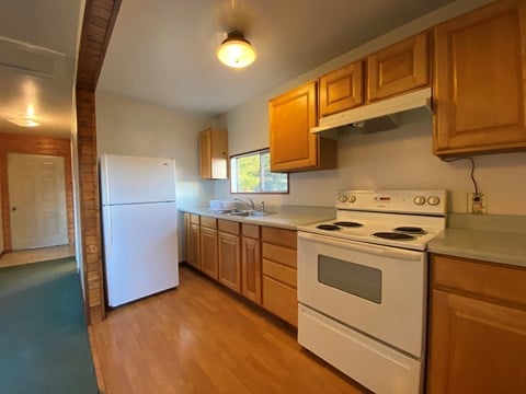 Floor plan for 1 bed, 1 bath, 460 sqft
