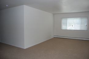 Lake Bluff apartment for rent - a bedroom with white walls and a window