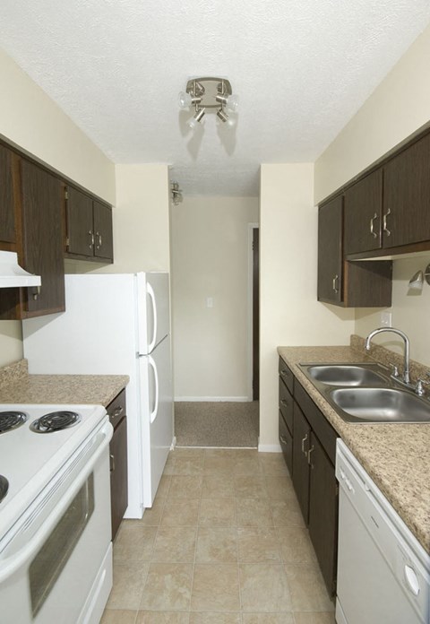 Floor plan for 1 bed, 1 bath, 495 sqft