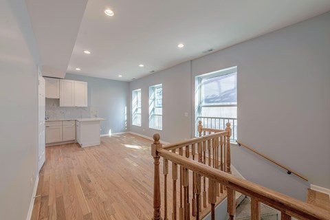 Floor plan for 4 beds, 2 baths, 1065 sqft