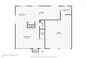 Spring house for rent - this is a line drawing of a hypothetical hypothetical floor plan for an apartment