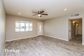 Chandler house for rent - the living room is open to the dining room and kitchen