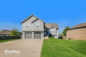 Belton house for rent - A two-story house with a garage is for sale.