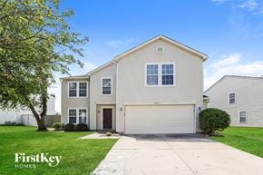 Fishers house for rent - A two-story house with a garage is for sale.