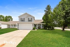 Indianapolis house for rent - A house with a garage is for sale.
