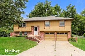 Liberty house for rent - A two-story house with a garage is for sale.