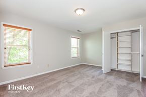 Charlotte house for rent - the master bedroom is spacious and clean with a large closet and window