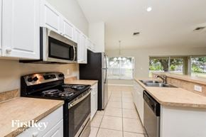 Cape Coral house for rent - the kitchen is clean and ready for us to use