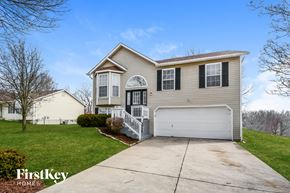Black Jack house for rent - A two-story house with a garage is for sale.