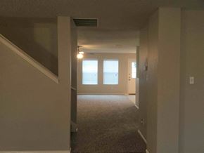Cedar Hill house for rent - a view of a living room from the hallway of a house