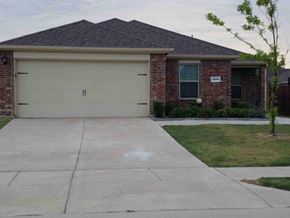 Princeton house for rent - a white driveway in front of a brick house