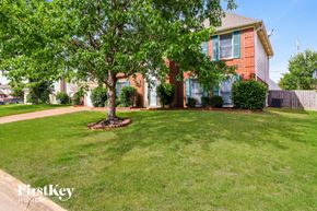 Cordova house for rent - a tree in a yard in front of a house