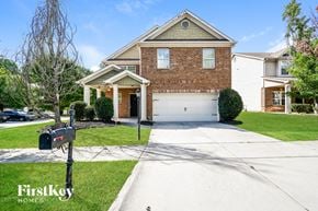 Snellville house for rent - A brick house with a garage is for sale.