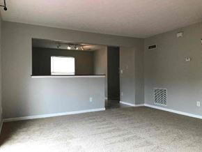 Indianapolis house for rent - A room with a window and a vent on the wall.