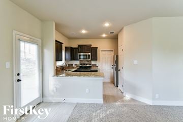 San Antonio house for rent - the kitchen is open to the living room and dining room