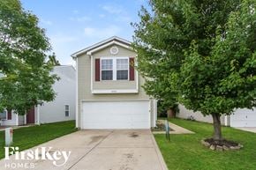 Indianapolis house for rent - A house with a garage is for sale.