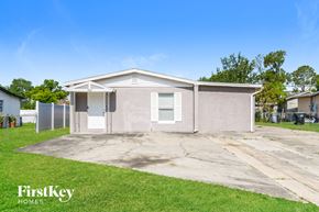 Orlando house for rent - A single-story house with a garage is for sale by FirstKey Homes.