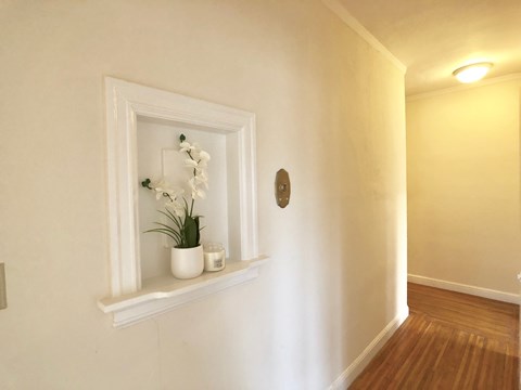 Floor plan for 1 bed, 1 bath