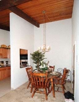 Foxboro apartment for rent - a dining room with a wooden table and chairs